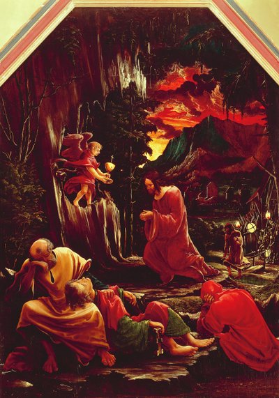 オリーブ山のキリスト 作： Albrecht Altdorfer