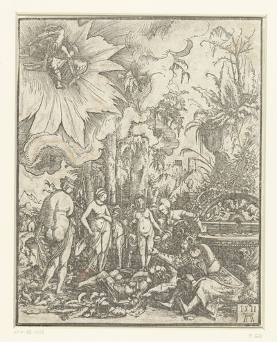 パリの夢 パリの審判 作： Albrecht Altdorfer