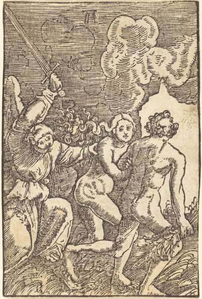 楽園からの追放 作： Albrecht Altdorfer