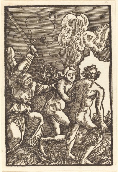 楽園からの追放 作： Albrecht Altdorfer
