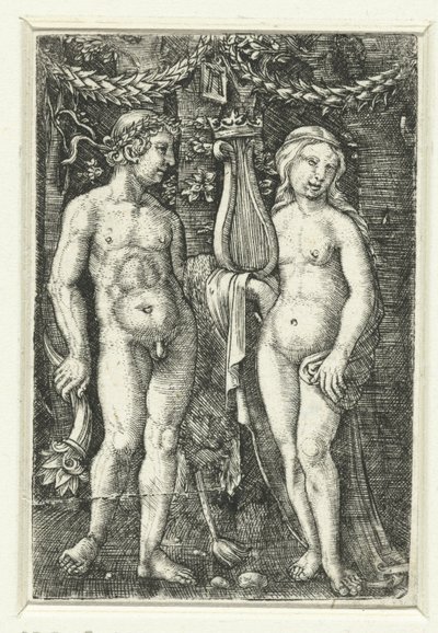 ヘラクレスとミューズ 作： Albrecht Altdorfer