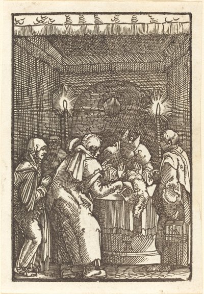 ヨアヒムの捧げ物は拒否されました 作： Albrecht Altdorfer