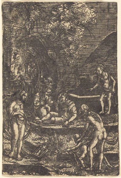 パリの審判 作： Albrecht Altdorfer