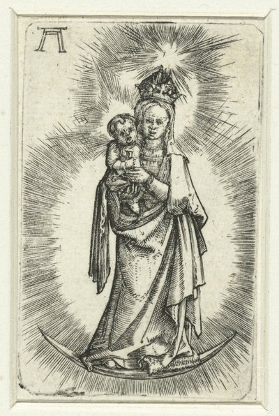 三日月のマドンナ 作： Albrecht Altdorfer