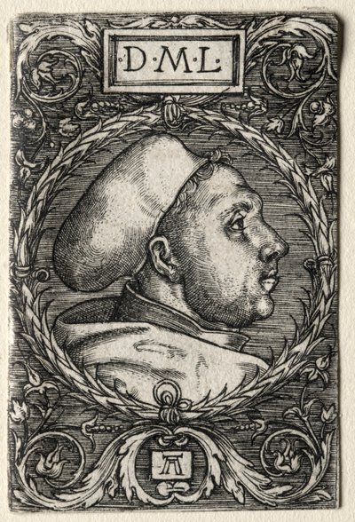マーティンルーサー、ca。 1525。 作： Albrecht Altdorfer