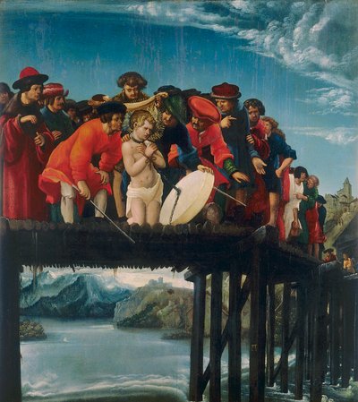 聖フロリアンの殉教 作： Albrecht Altdorfer