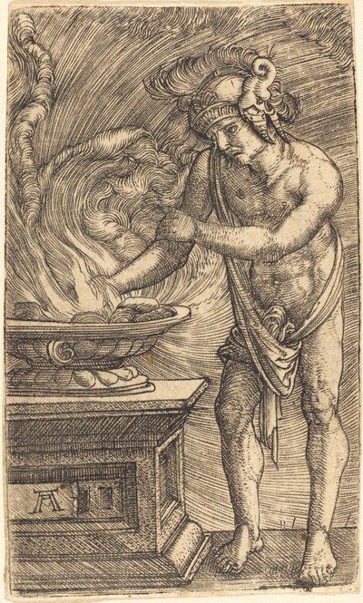 ムシウス・スカエヴォラ 作： Albrecht Altdorfer