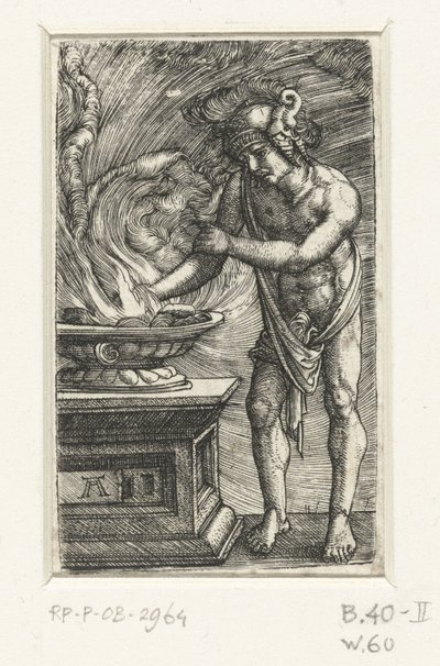 ムシウス・スカエヴォラ 作： Albrecht Altdorfer