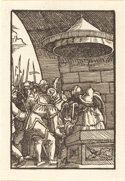 手を洗うピラト 作： Albrecht Altdorfer