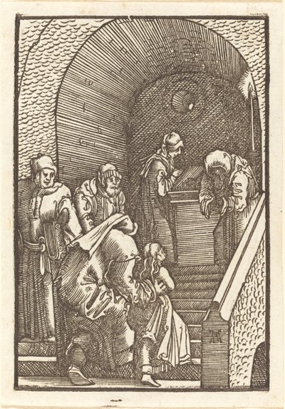 聖母の贈呈 作： Albrecht Altdorfer