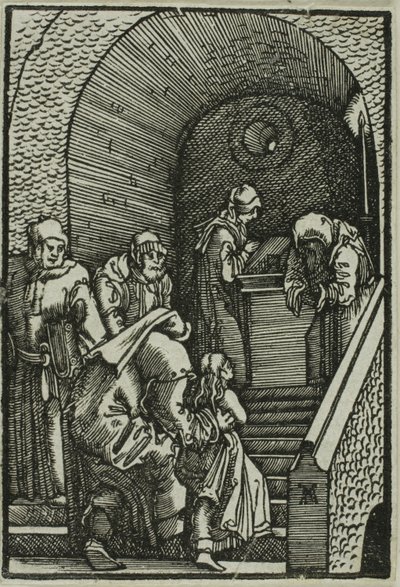 『人間の堕落と贖い』より聖母の贈呈 作： Albrecht Altdorfer