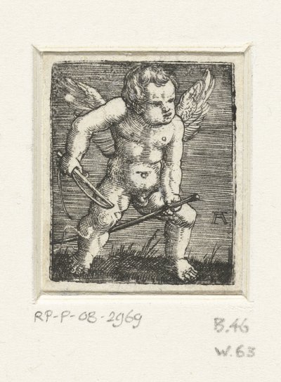 趣味の馬でプット 作： Albrecht Altdorfer
