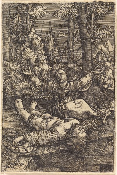 ピラモスとシスベ 作： Albrecht Altdorfer