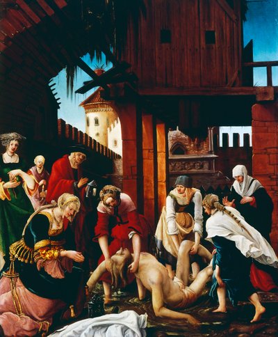 聖セバスチャンの遺体の回収（1510年頃 作： Albrecht Altdorfer