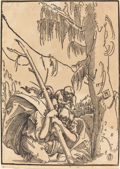 聖クリストファー 作： Albrecht Altdorfer