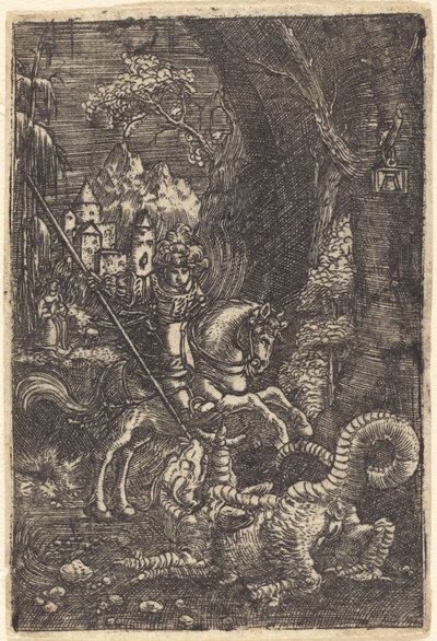 セントジョージ 作： Albrecht Altdorfer