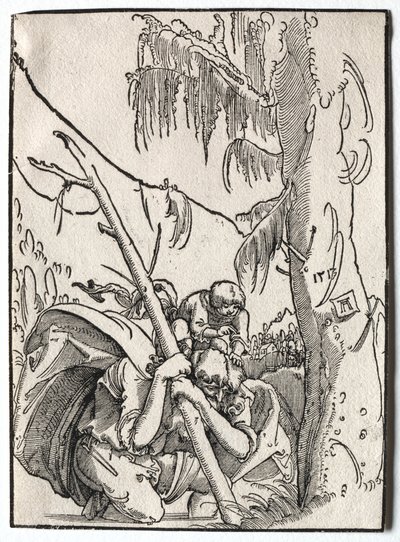 聖クリストファー 作： Albrecht Altdorfer