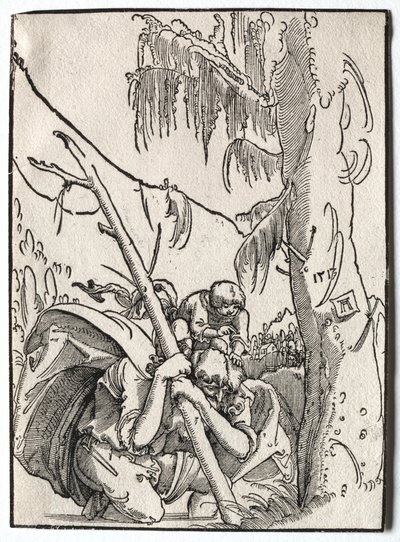 セントクリストファー、1513年。 作： Albrecht Altdorfer