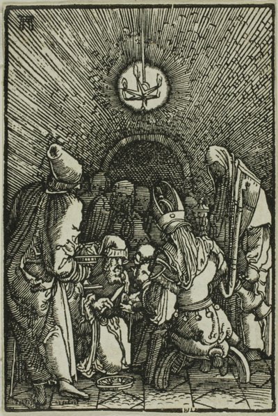 割礼、『人間の堕落と贖い』より 作： Albrecht Altdorfer