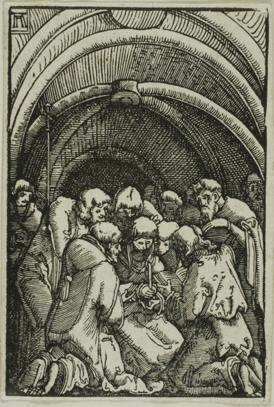『人間の堕落と贖い』より「聖母の死」 作： Albrecht Altdorfer