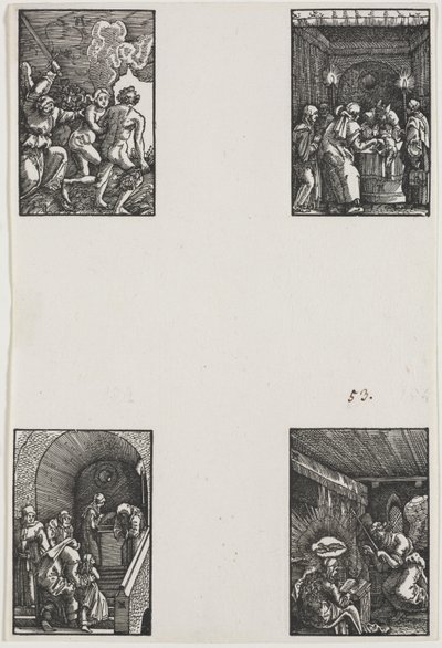 人間の堕落と贖い 作： Albrecht Altdorfer