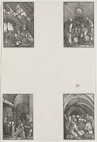 人間の堕落と贖い 作： Albrecht Altdorfer