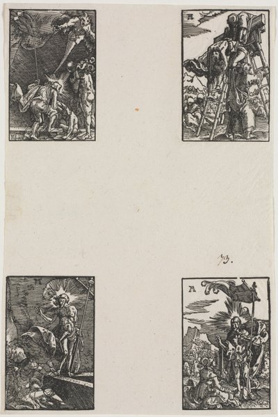 人間の堕落と贖い 作： Albrecht Altdorfer