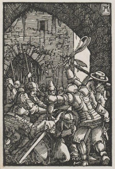 人間の堕落と贖い：十字架を背負ったキリスト 作： Albrecht Altdorfer