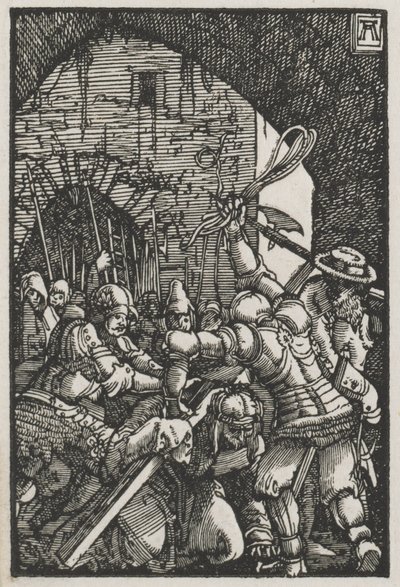 人の堕落と贖い：十字架を負うキリスト、c。 1515。 作： Albrecht Altdorfer
