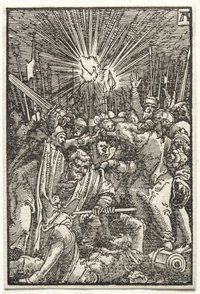 人の堕落と贖い：キリストは捕らえられた、c。 1515。 作： Albrecht Altdorfer