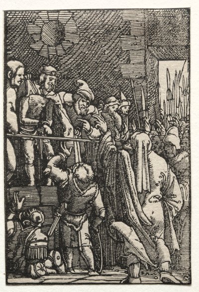 人間の堕落と贖い: Ecce Homo 作： Albrecht Altdorfer
