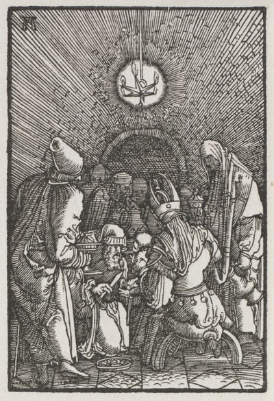 人間の堕落と贖い：割礼 作： Albrecht Altdorfer