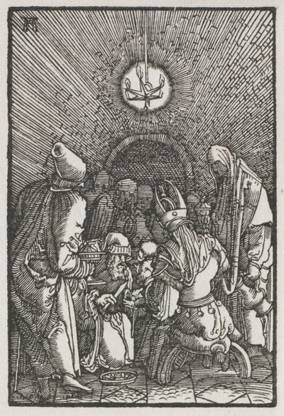 人の堕落と贖い：割礼c。 1515。 作： Albrecht Altdorfer