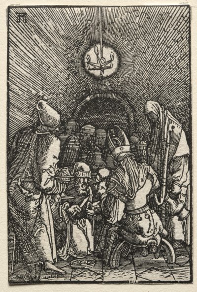 人の堕落と贖い：割礼c。 1515。 作： Albrecht Altdorfer