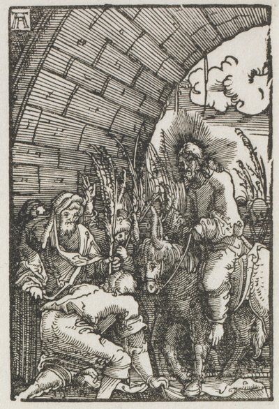 人間の堕落と贖い：エルサレムへの参入 作： Albrecht Altdorfer