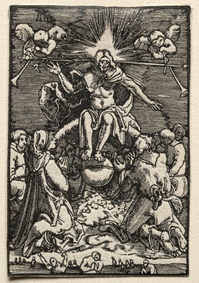 人間の堕落と贖い: 最後の審判 作： Albrecht Altdorfer