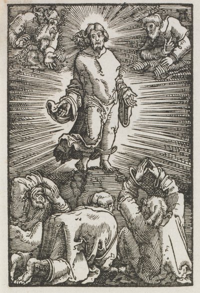 人間の堕落と贖い：変容 作： Albrecht Altdorfer