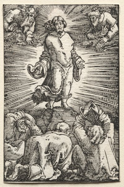 人間の堕落と贖い：変容、c。 1515。 作： Albrecht Altdorfer