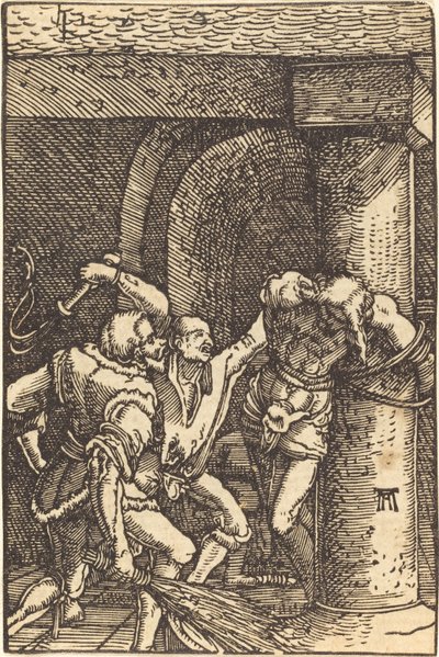 キリストのむち打ち 作： Albrecht Altdorfer