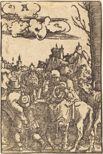 エジプトへの逃避 作： Albrecht Altdorfer