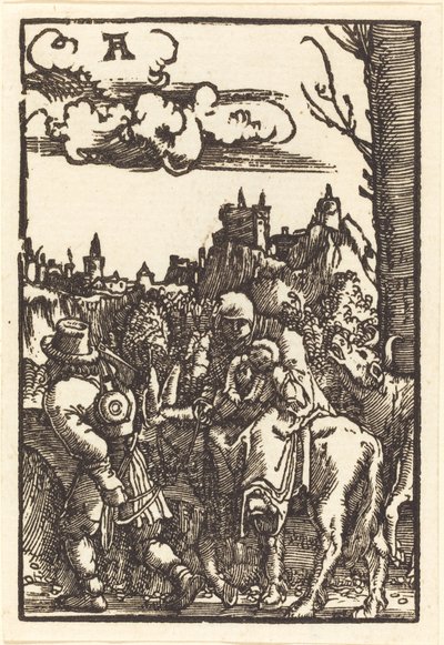 エジプトへの逃避 作： Albrecht Altdorfer