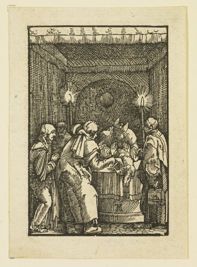 ヨアヒムの供え物を拒む大祭司 作： Albrecht Altdorfer