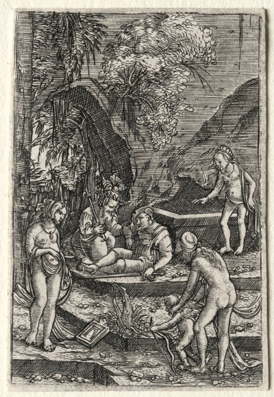 パリの審判 作： Albrecht Altdorfer