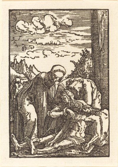 十字架の下の嘆き 作： Albrecht Altdorfer