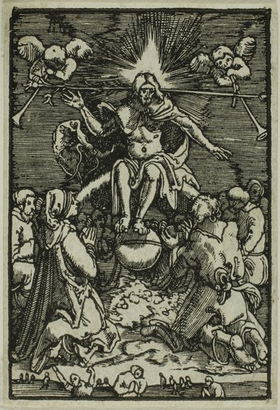 「人間の堕落と贖い」より「最後の審判」 作： Albrecht Altdorfer