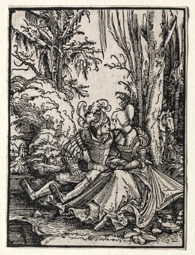 恋人 作： Albrecht Altdorfer