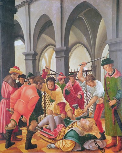 聖フロリアンの殉教 作： Albrecht Altdorfer
