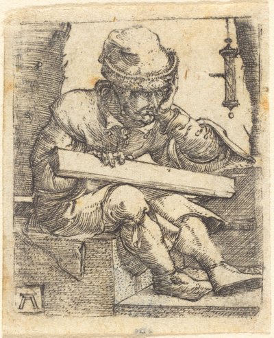 物思いにふける大工 作： Albrecht Altdorfer