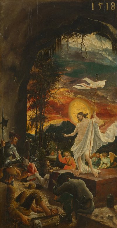 キリストの復活、1518 作： Albrecht Altdorfer