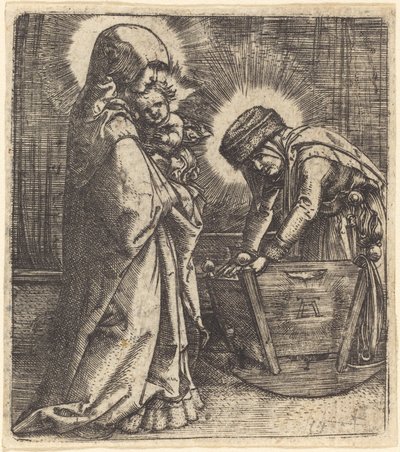 聖母子と聖アンナ 作： Albrecht Altdorfer